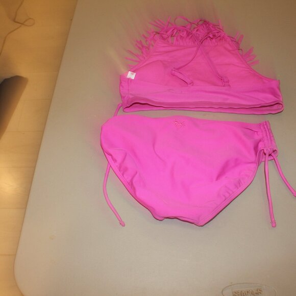 Fusia 2 Pcs Justice Bikini Swimsuit Size 14 - Picture 5 of 11